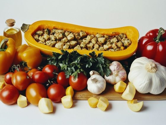 Recette butternut farci végétarien délicieuse et facile à préparer