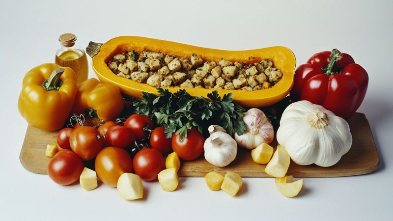 Recette butternut farci végétarien délicieuse et facile à préparer